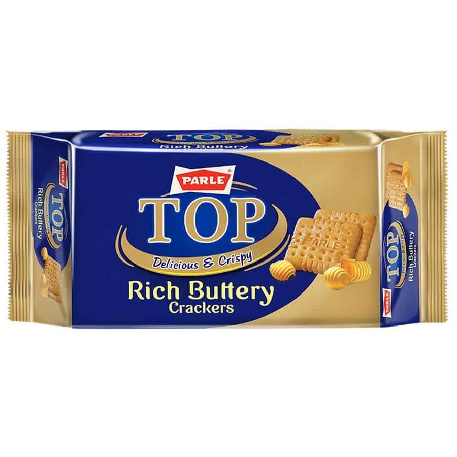Parle Top Rich Buttery Crackers Biscuits, 75g