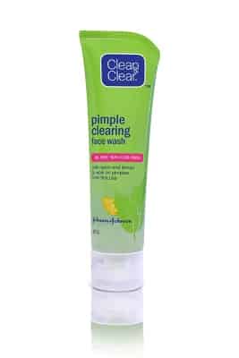 Clean & Clear Pimple Clearing Face Wash, 80g