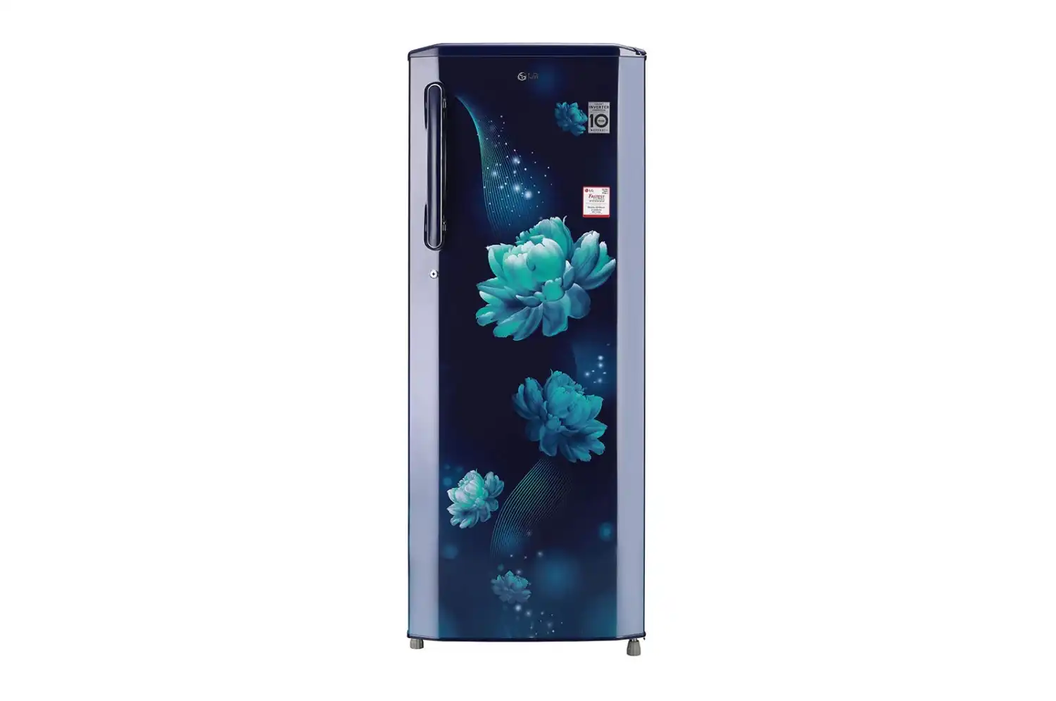 LG 270 L Single Door Refrigerator with Smart Inverter Compressor in Blue Charm Color (GL-B281BBCX)