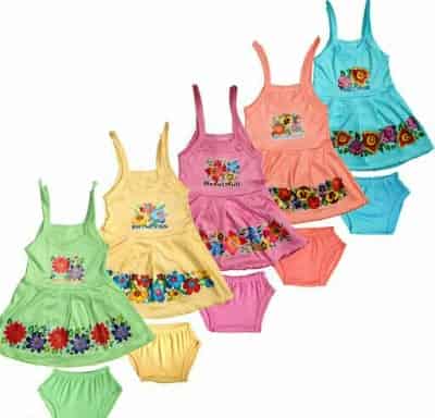 Cute Stylish New Born Girl Top & Bottom Set