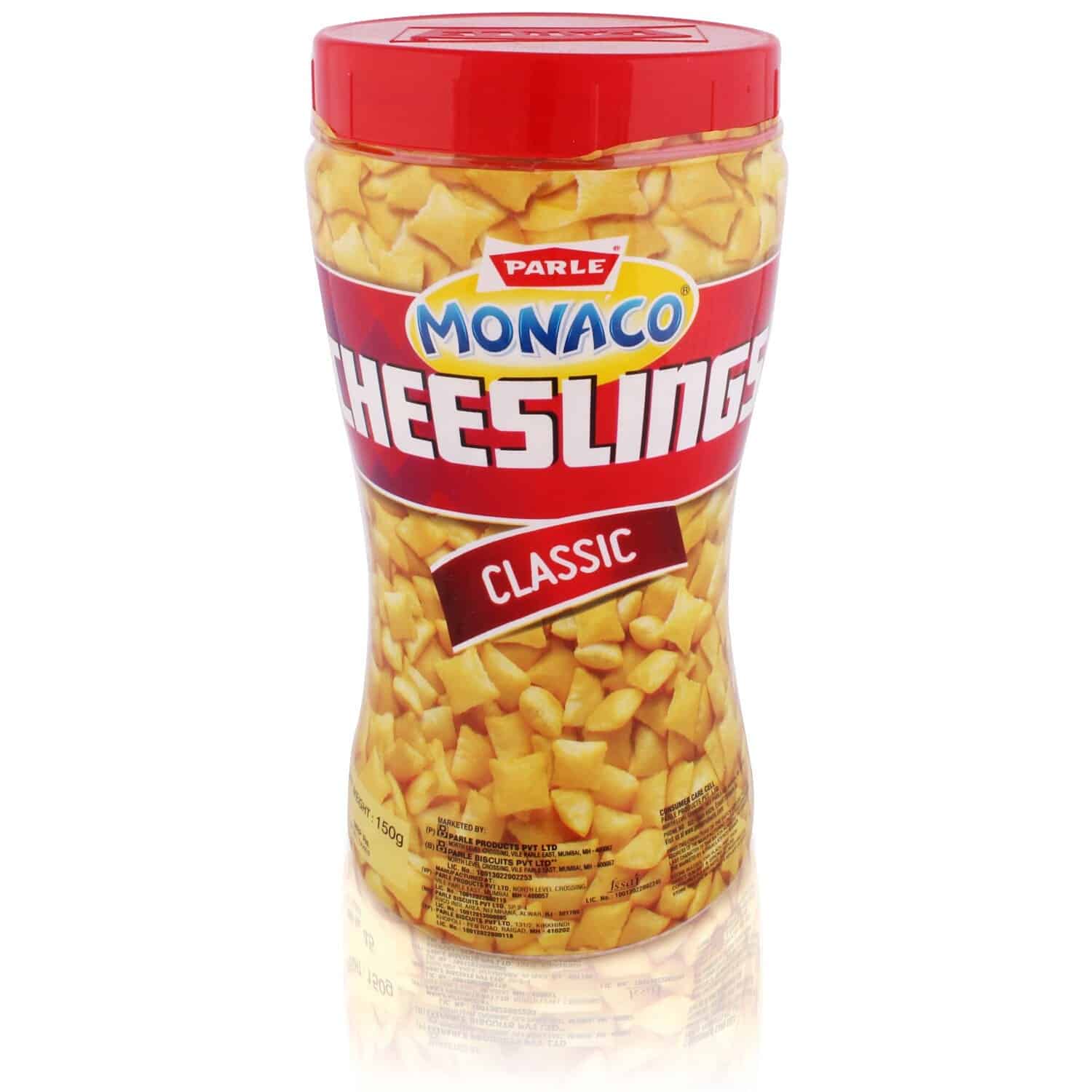 Parle Monaco Cheeselings Classic, 150g
