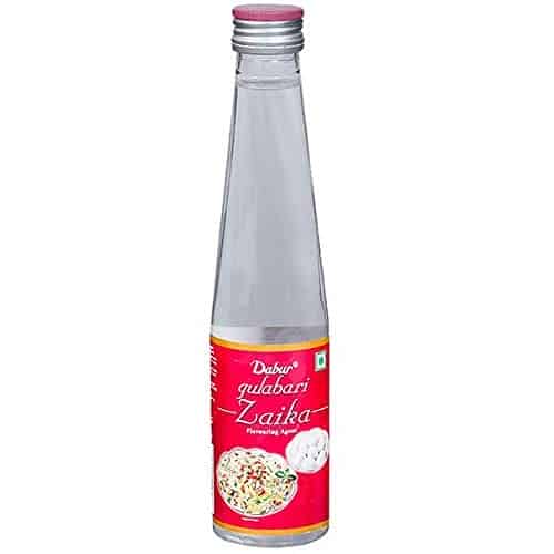 Dabur Gulabari Zaika Rose Water Flavouring Agent, 250 ml