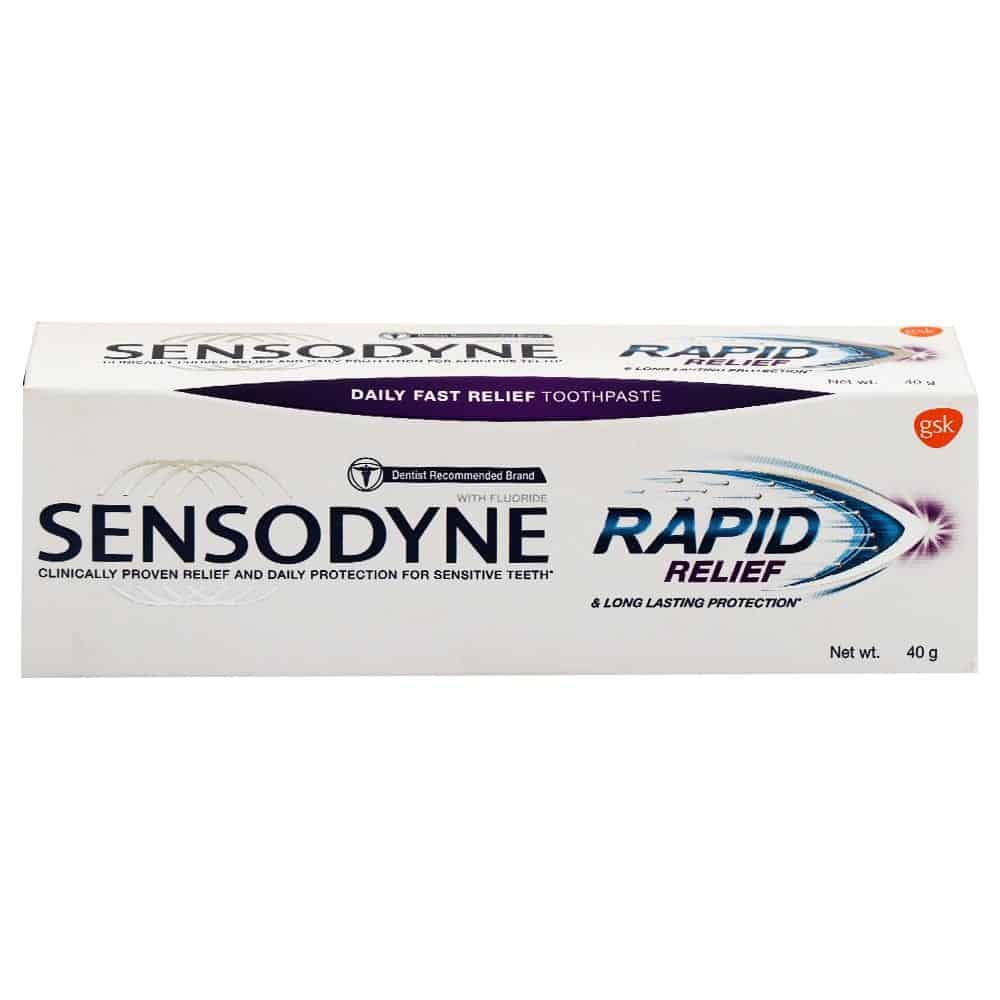 Sensodyne Rapid Relief Toothpaste, 40g
