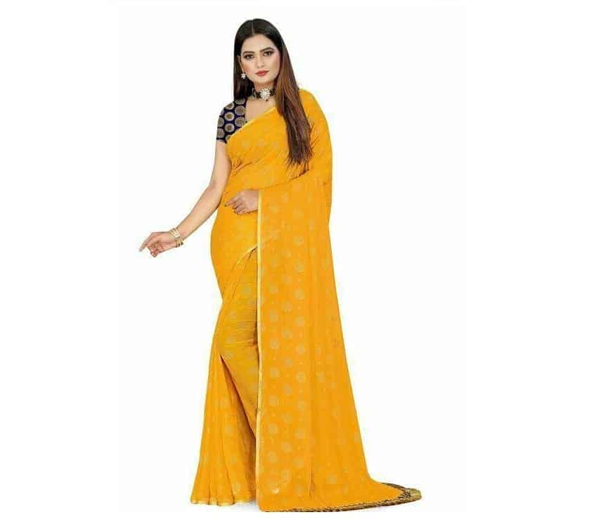 Trendy Women's Alluring Chiffon Sarees