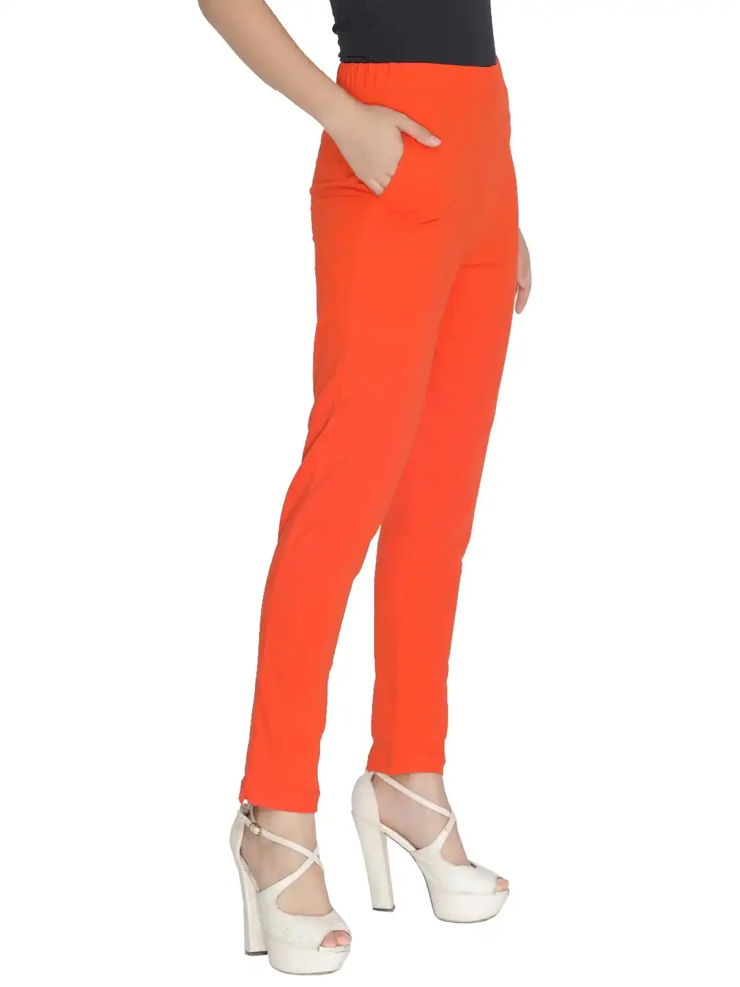 Orange Kurti Pant  Lyra Kurti Pant 155 FS 1PC