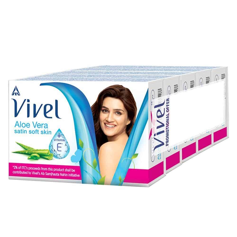 Vivel Aloe Vera Soap (Buy 4 Get 1)