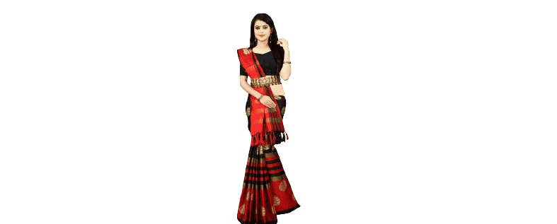 Women's Fashionable Cotton Silk Sarees
