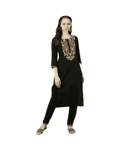 Petite Women Rayon Kurta Sets