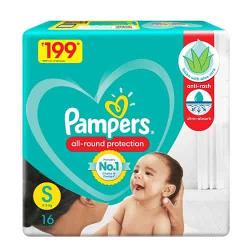 Pampers All Round Protection Diaper Pants (S) 16pc