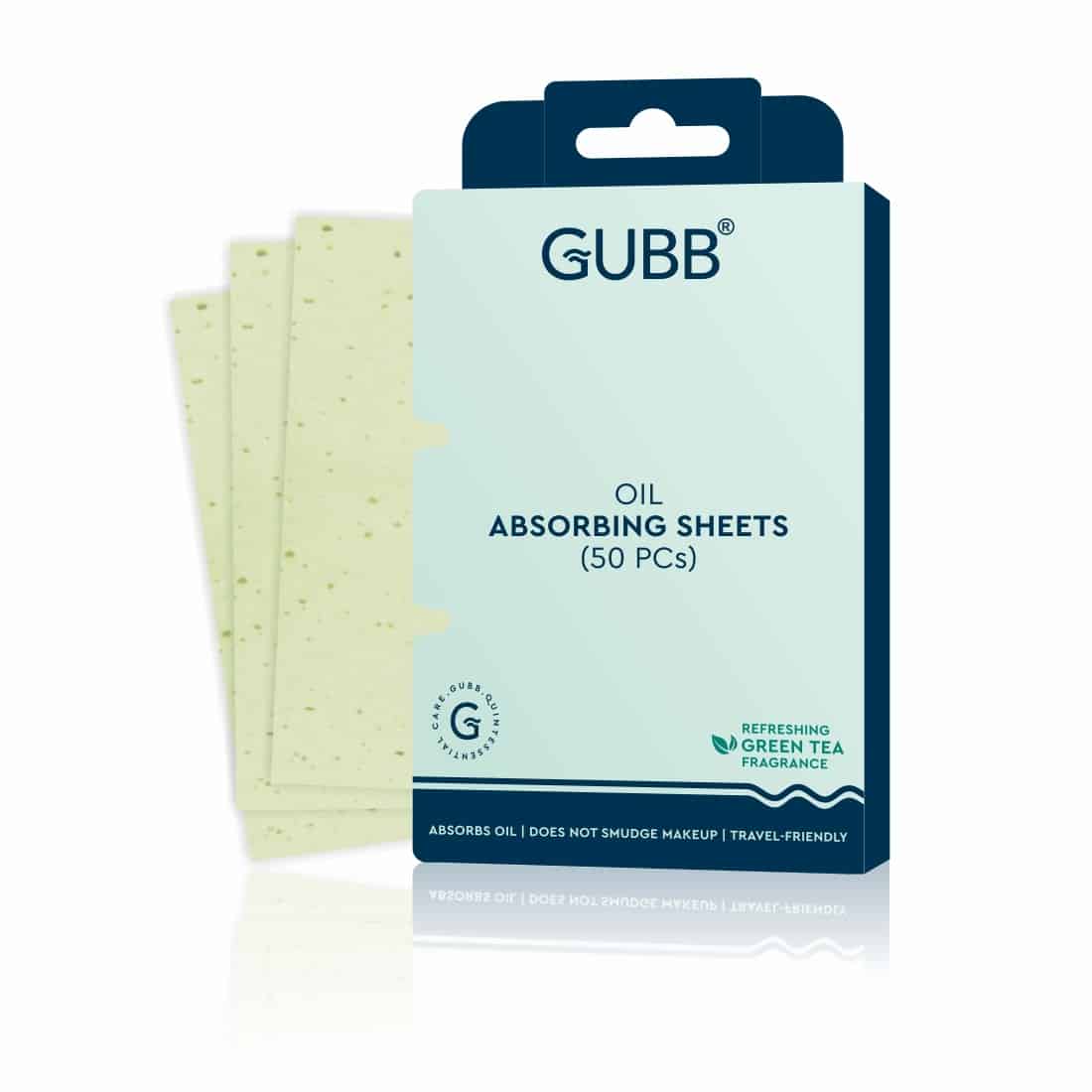 Gubb Blotting Paper, 50 Oil Absorbing Sheets