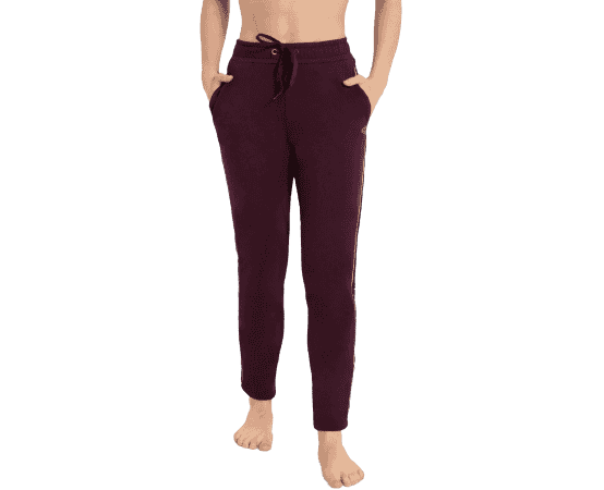 Jockey Track Pant for Women with Pocket & Drawstring Closure - Wine Tasting, Style #AW60