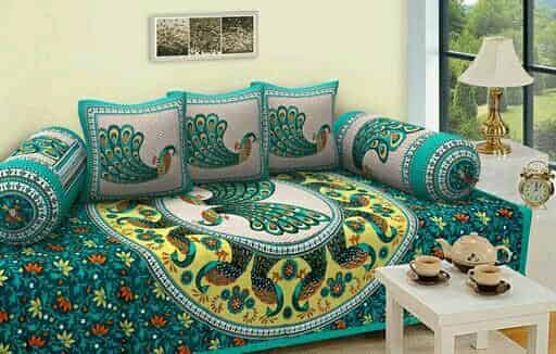 Jaipuri Cotton Diwan Sets