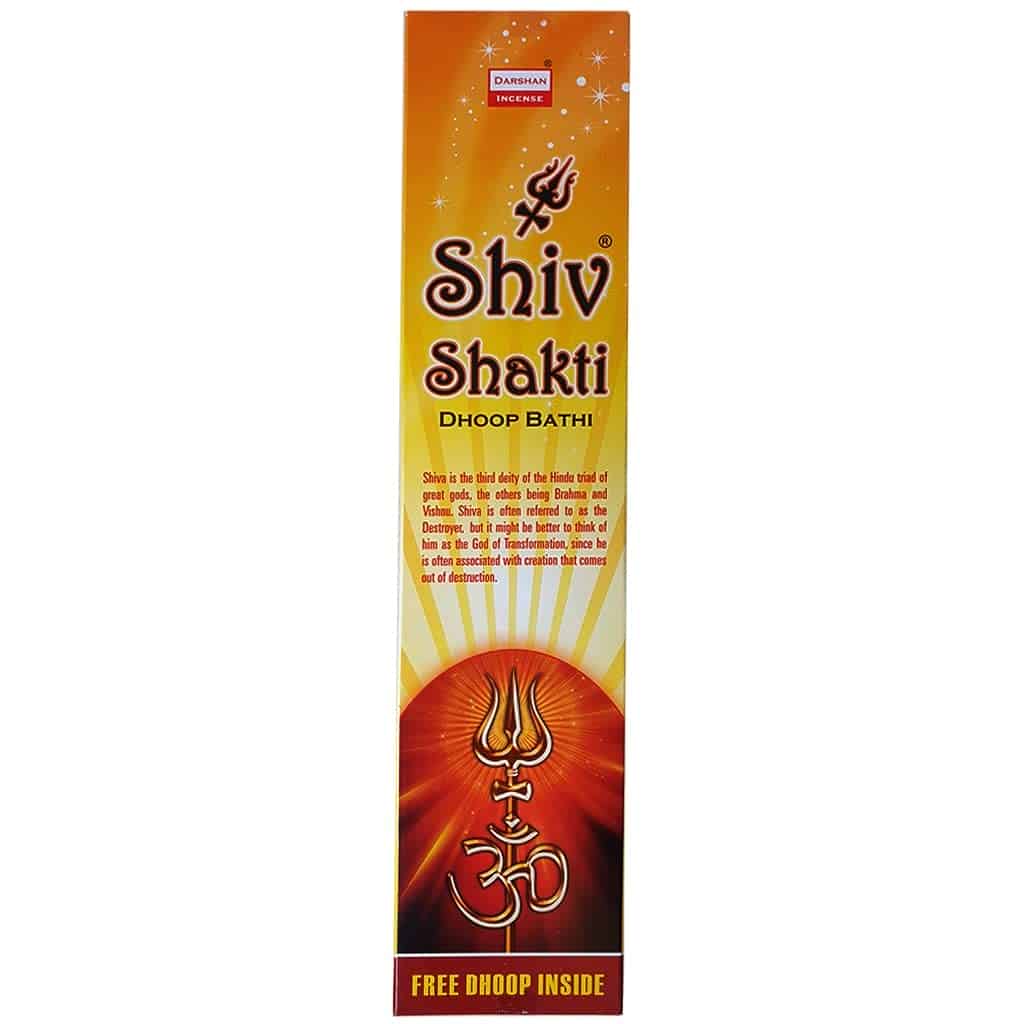 Darshan Shiv Shakti Incense Sticks dhoop bathi, 90g