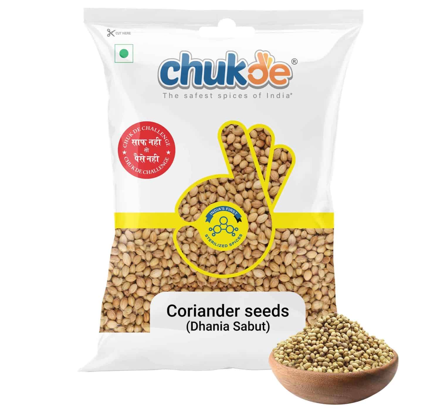 Chukde Sabut Dhania (Coriander), 100g