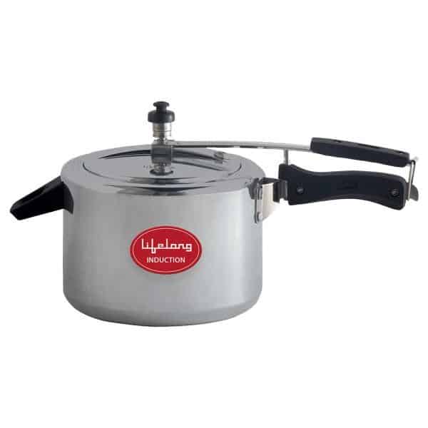 Lifelong 3 Litre - Induction & Gas Compatible (ISI Certified), Inner Lid Pressure Cooker