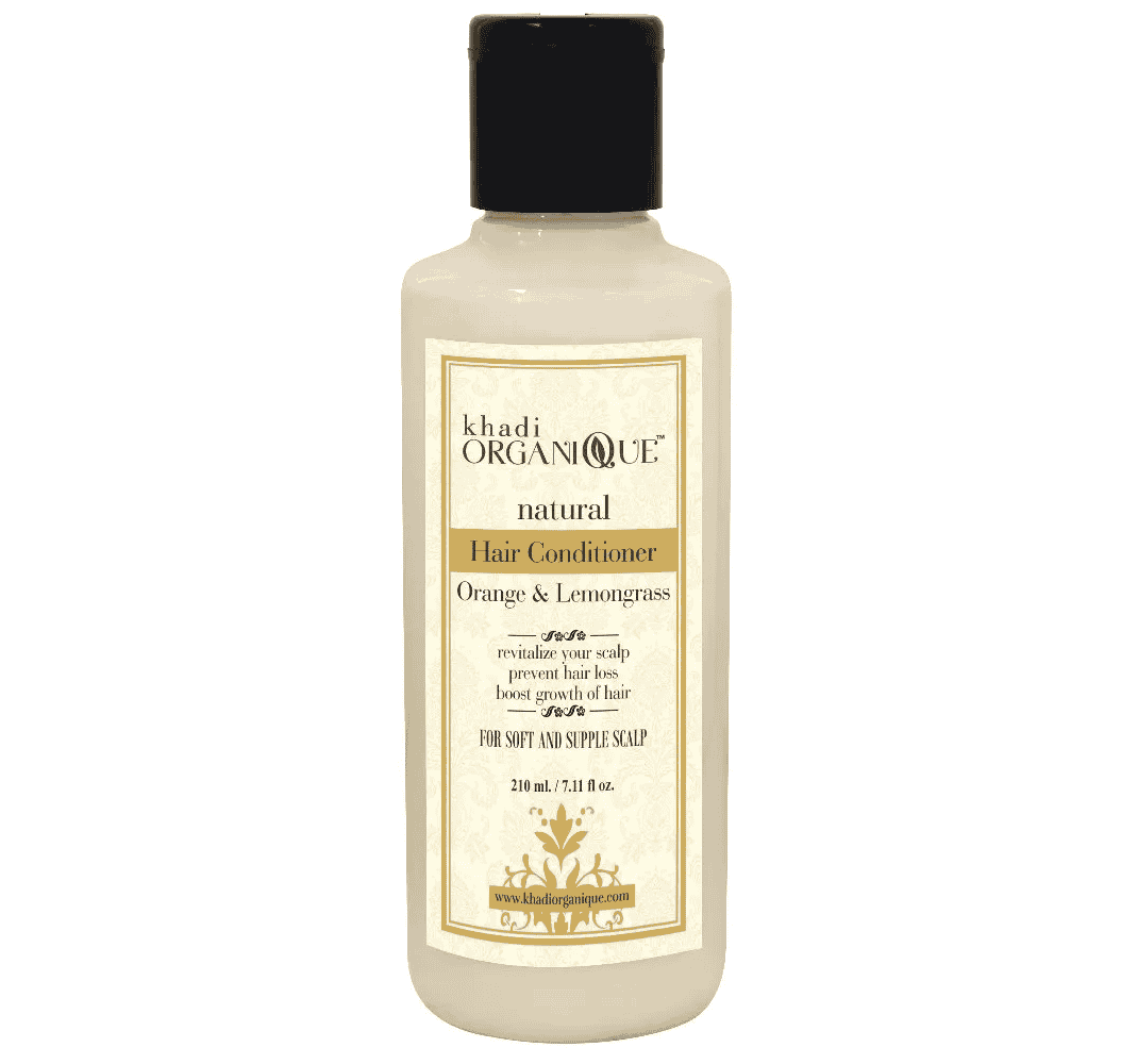 khadi Organique Natural Orange & Lemongrass Hair Conditioner, 210ml