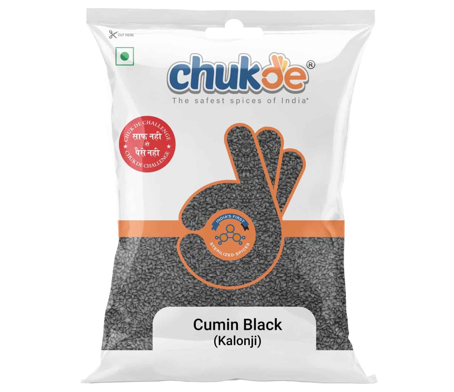 Chukde Sabut Kalonji (Cumin Black Seeds), 100g