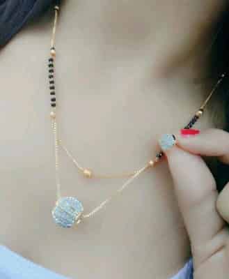 Ladies Beautiful Alloy Mangalsutra