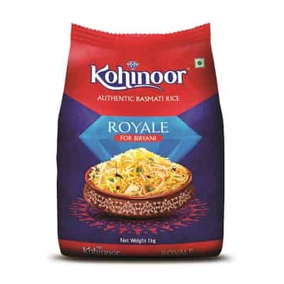 Kohinoor Royale Authentic Basmati Rice, 1 kg Pack
