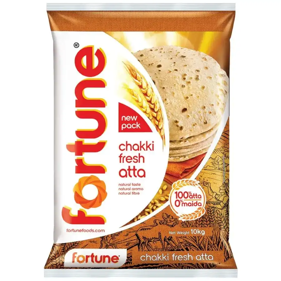 Fortune Chakki Fresh Atta, 10 Kg