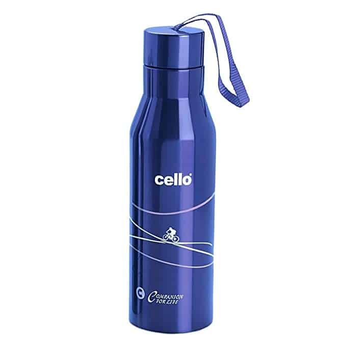 Cello Refresh Stainless Steel Double Walled Water Bottle