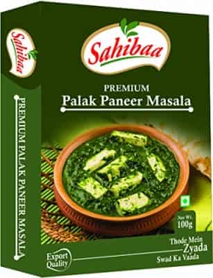 Sahiba Pack of 2 Palak Paneer Masala of 100g Each