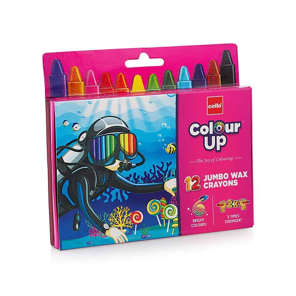 Cello ColourUp Jumbo Wax Crayon