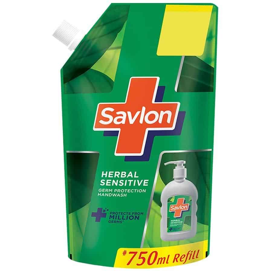 Savlon Herbal Sensitive Liquid Handwash Refill Pouch