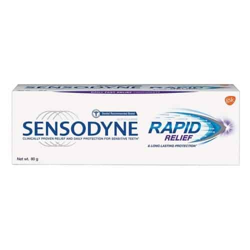 Sensodyne Rapid Relief Toothpaste, 80g