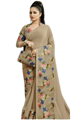 Women's Petite Georgette Sarees