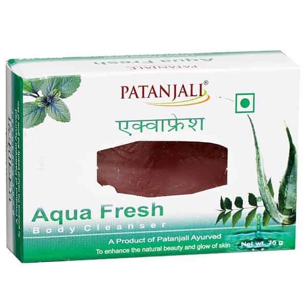 Patanjali Aqua Fresh Body Cleanser Soap, 75g