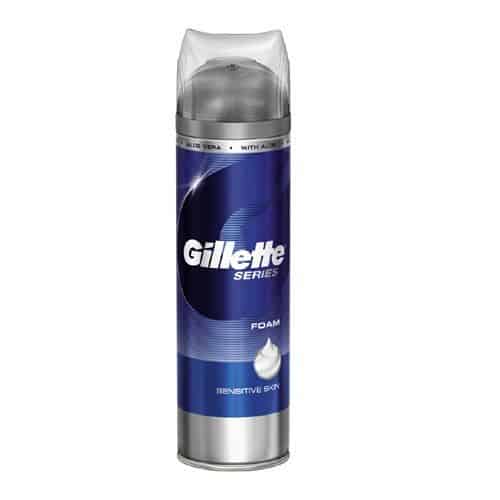 Gillette Pre Shave Foam - Series Sensitive Skin, 245 g