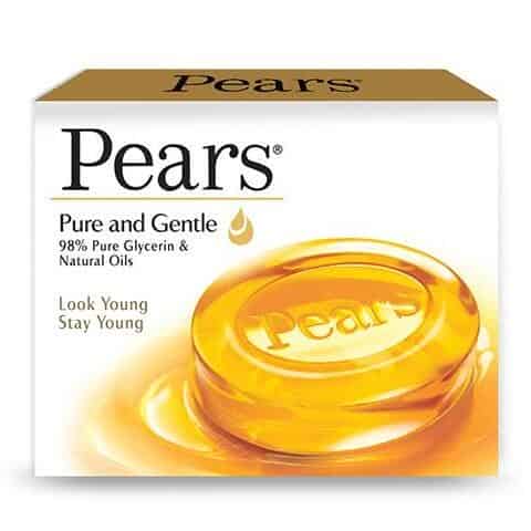 Pears Pure & Gentle Bathing Bar Soap, 125g