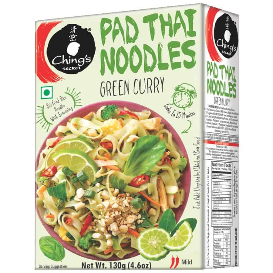 Ching's Secret  Green Curry Pad Thai, Noodles, 130g
