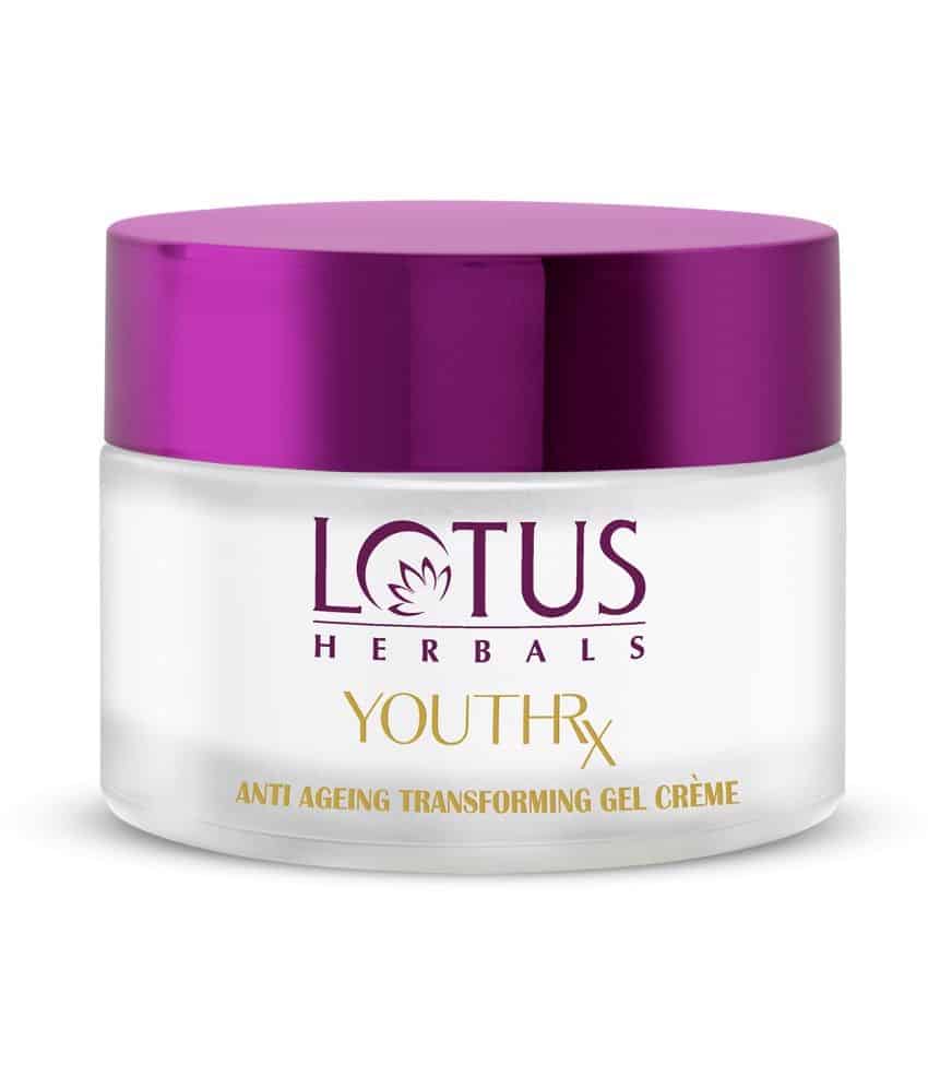 Lotus Herbals YouthRx Anti Ageing Transforming Gel Cream, 50g