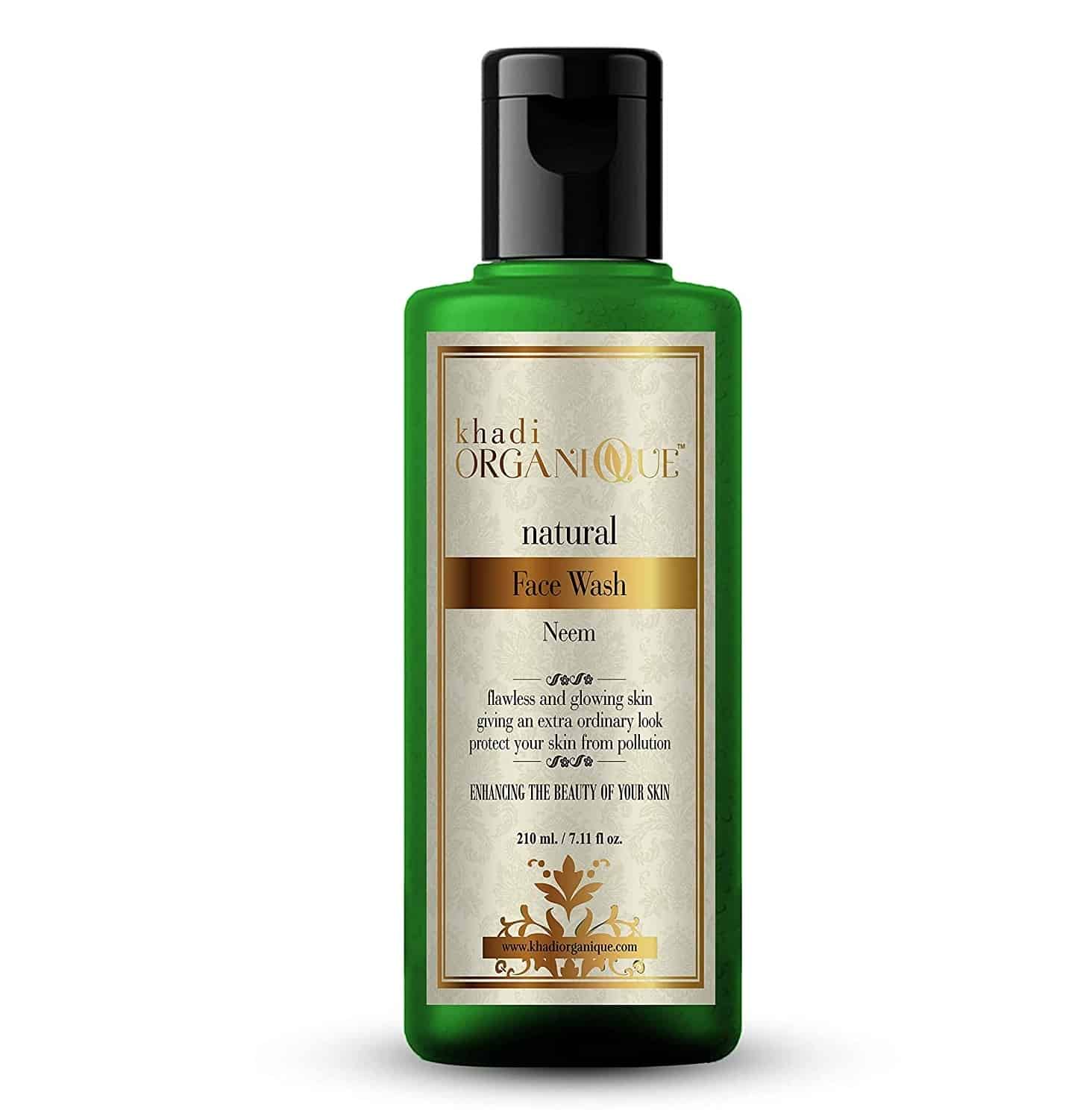 Khadi Organique Natural Neem Face Wash 210ml
