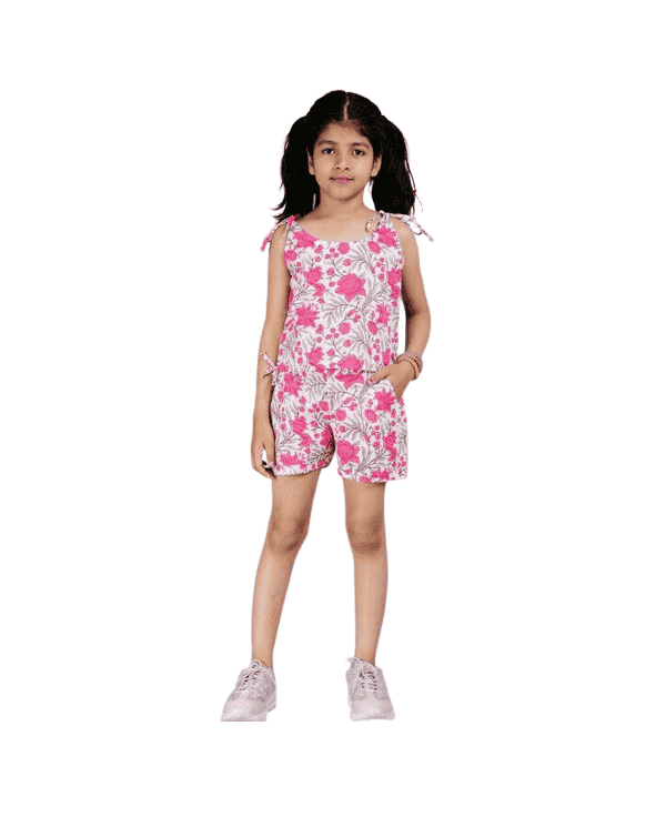 Tinkle Styls Girls Cotton Top & Bottom Sets