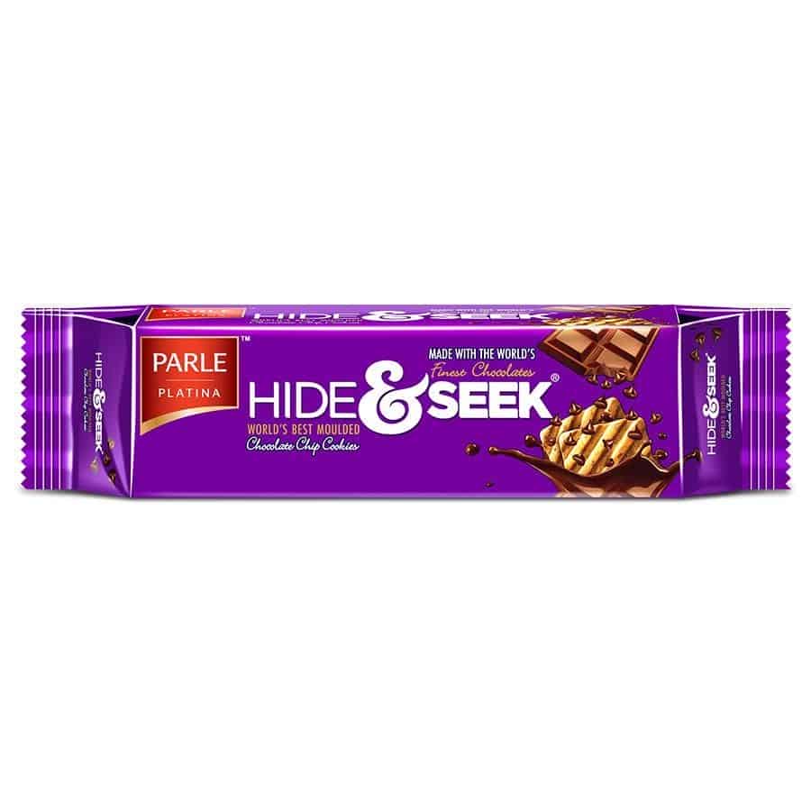 Parle Hide & Seek Chocolate Chip Cookies, 120g