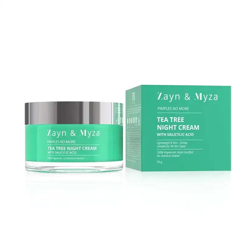 Zayn & Myza Tea Tree Night Cream With Salicylic Acid 50G