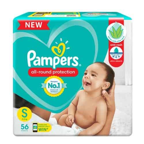 Pampers All Round Protection Diaper Pants (S)