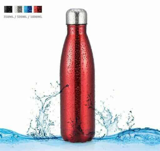 Modern Stainless Steel Double Walled Flask,Hot and Cold  Water Bottles,500ml,Multicolor