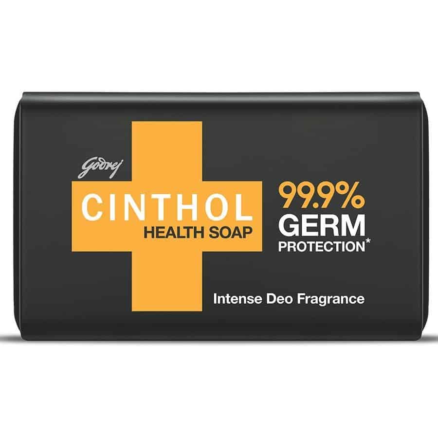Godrej Cinthol Health+ Bath Soap & Insta Deo Fragrance - 99.9% Germ Protection & Insta Deo Fragrance