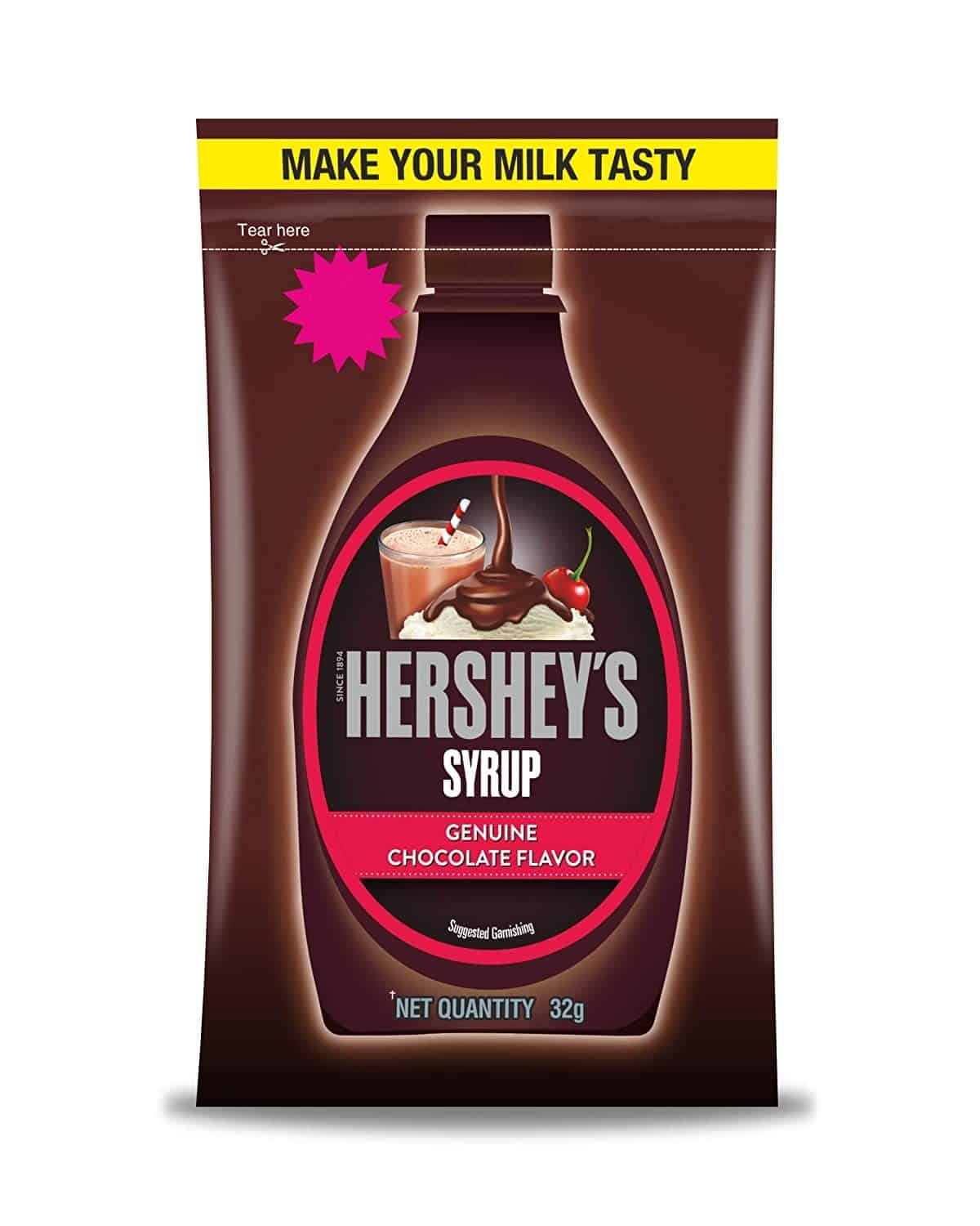 Hershey's Genuine Chocolate Syrup, 32g