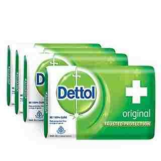 Dettol Original Bathing Soap Combo Pack, 4x125g (Buy 3 Get 1 Free)