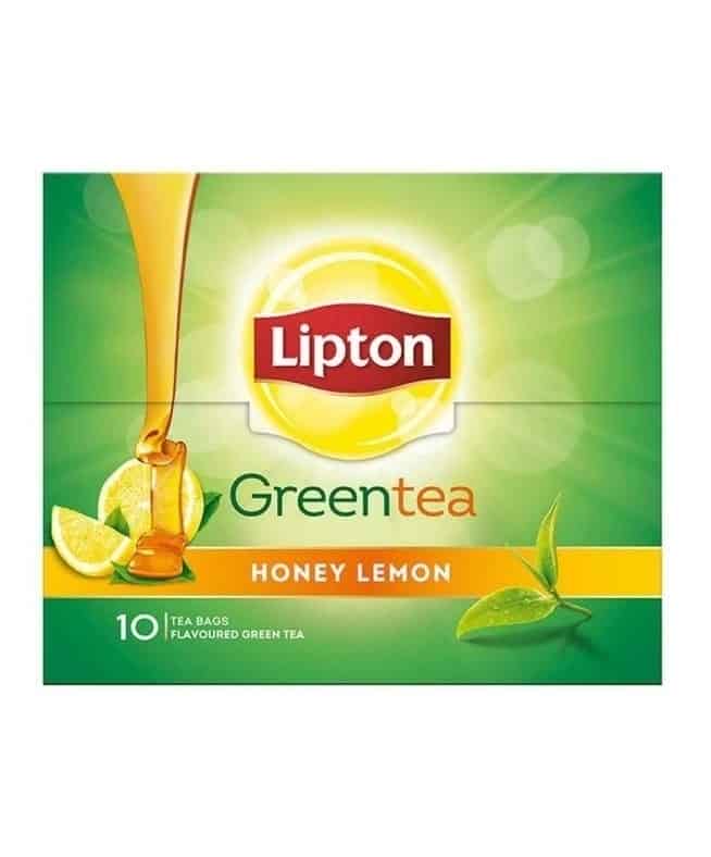 Lipton Honey Lemon Green Tea, 10 Bags