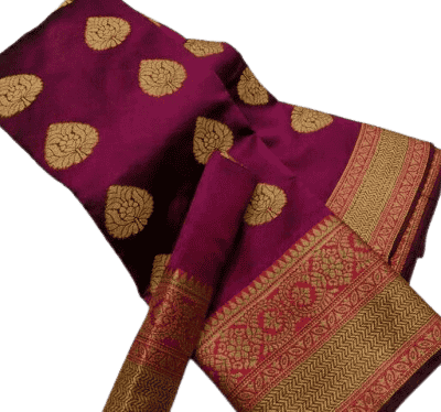 Women's Superior Litchi Silk Sarees
