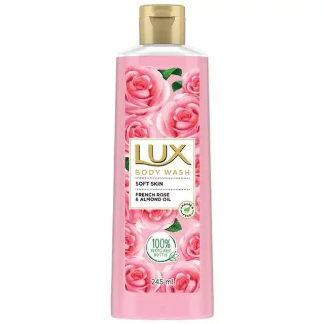 Lux Body Wash - With French Rose & Almond Oil, Soft Touch