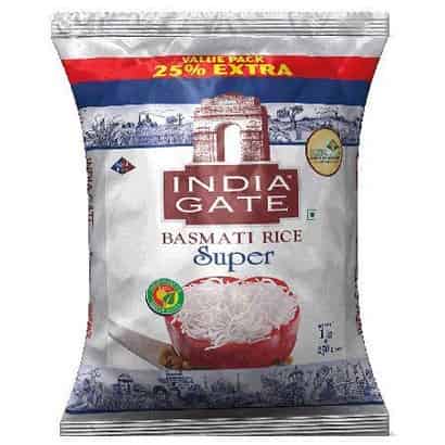 India Gate Super Basmati Rice, 1.25 Kg