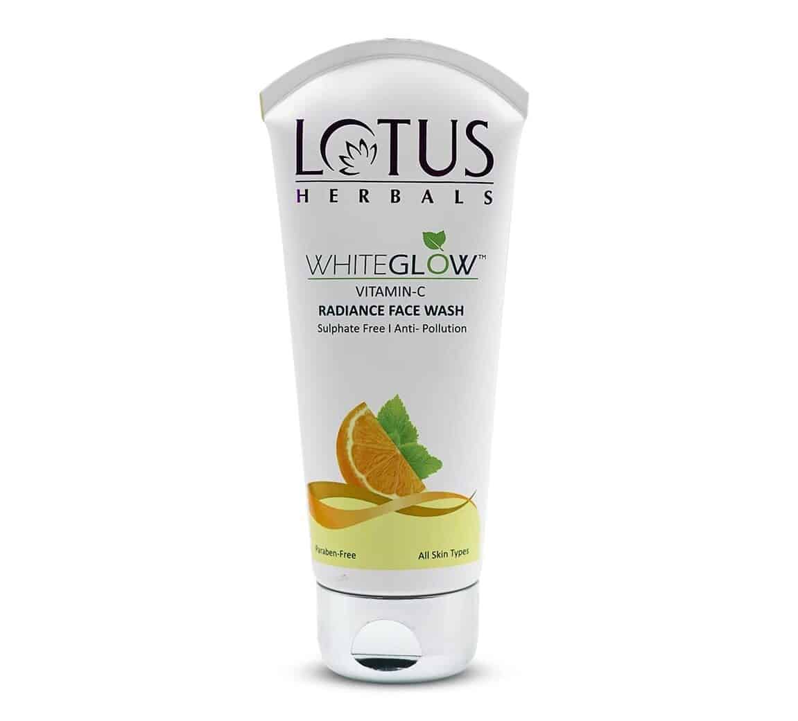 Lotus Herbals Whiteglow Vitamin C Radiance Face Wash, 100g
