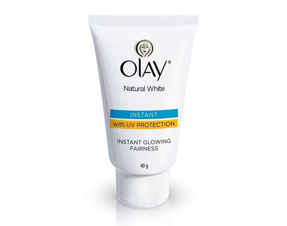 Olay Natural White Light Instant Glowing Fairness Cream, 40g
